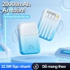 Pin sạc dự phòng 50.000mAh bộ sạc nhanh 22.5W 4 cáp tích hợp đa màu giá 299.999₫ 9
