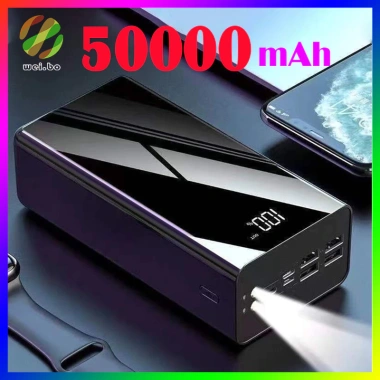 Pin sạc dự phòng 50.000mAh sạc nhanh, tích hợp đèn LED, dung lượng lớn, chỉ 479.000₫