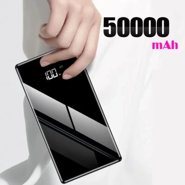 Pin sạc dự phòng 50.000mAh sạc nhanh, tích hợp đèn LED, dung lượng lớn, chỉ 479.000₫