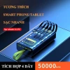 Pin sạc dự phòng 50.000mAh trong suốt, sạc nhanh PD 22.5W/20W, 4 dây sạc tích hợp - Giá 329.000 VND 6