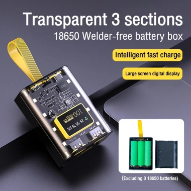 Pin sạc dự phòng AIDEEPEN cho đèn ngủ 10W – Thiết kế nhỏ gọn, không kèm pin DIY