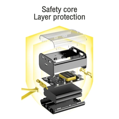 Pin sạc dự phòng AIDEEPEN cho đèn ngủ 10W – Thiết kế nhỏ gọn, không kèm pin DIY