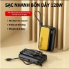 Pin sạc dự phòng đa năng 10.000-20.000mAh, thiết kế nhỏ gọn, sạc nhanh tích hợp dây, giá 132.912 VND 2