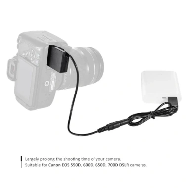 Pin Sạc Dự Phòng DR-E8 và Cáp LP-E8 cho Canon EOS 550D-700D, Giá 175.000₫ 3