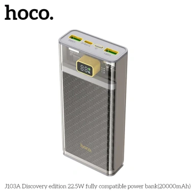 Pin sạc dự phòng Hoco J103A 20.000mAh - Sạc nhanh 22.5W, LED, 326.000VND - Chính hãng
