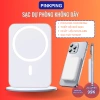 Pin sạc dự phòng không dây 5.000mAh, lực hút mạnh, sạc nhanh PD, không nóng, bảo hành 6 tháng