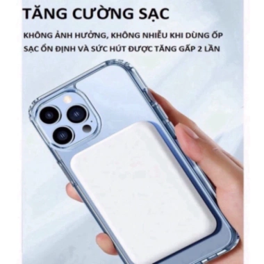 Pin sạc dự phòng không dây 5.000mAh mini có nam châm tự động, phù hợp iPhone và Android - Giá ưu đãi 159k 3