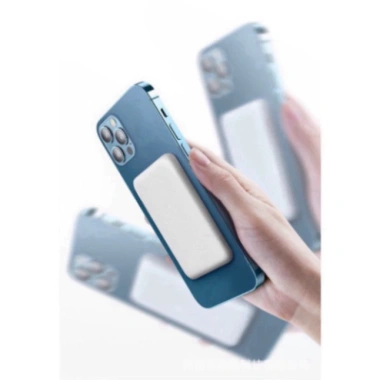 Pin sạc dự phòng không dây 5.000mAh mini có nam châm tự động, phù hợp iPhone và Android - Giá ưu đãi 159k 5