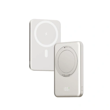 Pin Sạc Dự Phòng Không Dây A3 10.000mAh - Sạc Nhanh 22,5W, Chân Đế Xoay 360 độ, Bảo Hành 1 Năm