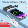 Pin sạc dự phòng mini iPhone & Android, cáp Lightning‑Type C tích hợp, siêu gọn – 88.400₫ 2
