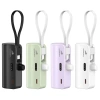 Pin sạc dự phòng mini iPhone & Android, cáp Lightning‑Type C tích hợp, siêu gọn – 88.400₫ 5