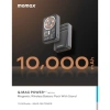 Pin sạc dự phòng Momax Q.Mag IP111 10.000mAh không dây, chân đế, giảm giá 850.000đ 2