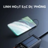 Pin sạc dự phòng năng lượng mặt trời 90.000mAh sạc nhanh 120W LED hiển thị 2 dây 335.000₫ 7