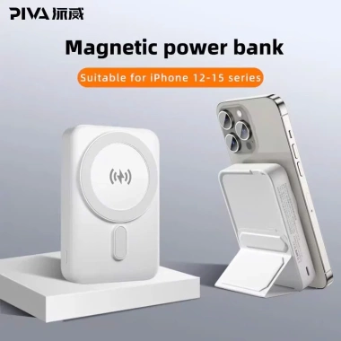 Pin sạc dự phòng Piva 20W 10.000mAh giá đỡ, sạc nhanh tiện lợi, chỉ 350.000₫ 3