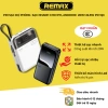 Pin sạc dự phòng REMAX 20W+22.5W PD QC tích hợp 2 cáp sạc nhanh cho iPhone & Android