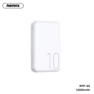 Pin sạc dự phòng Remax RPP-65 10.000mAh sạc nhanh 15W wireless PD 20W - chính hãng, BH 12 tháng, giảm giá 429k 10
