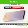 Pin sạc dự phòng ROBOT RT11 10.000mAh sạc nhanh 20W chính hãng bảo hành 12 tháng - 289.000₫