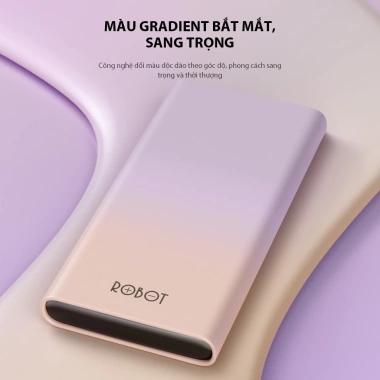 Pin sạc dự phòng ROBOT RT11 10.000mAh sạc nhanh 20W chính hãng bảo hành 12 tháng - 289.000₫