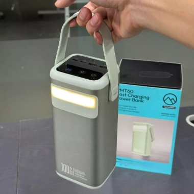 Pin sạc dự phòng ROMO PMT60 60.000mAh 100W đa cổng sạc, đèn LED - 1.199.000 VND
