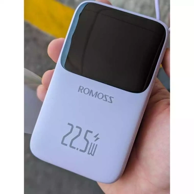 Pin sạc dự phòng Romoss PFC20 20.000mAh sạc nhanh 22.5W PD20W kèm cáp, đèn báo - Giá chỉ 399.000 VND 5 Pin sạc dự phòng Romoss PFC20 20.000mAh sạc nhanh 22.5W PD20W kèm cáp, đèn báo - Giá chỉ 399.000 VND 5