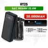 Pin sạc dự phòng RT25 20.000mAh sạc nhanh 22.5W ROBOT kèm cáp - Giá ưu đãi 469.000đ 8
