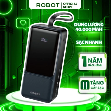 Pin Sạc Dự Phòng RT40 40.000mAh sạc nhanh 22.5W MSDS CE UN38.3 RoHS 769.000 VND 3