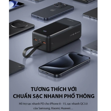 Pin Sạc Dự Phòng RT40 40.000mAh sạc nhanh 22.5W MSDS CE UN38.3 RoHS 769.000 VND 9