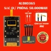 Pin sạc dự phòng trong suốt HOCO 20.000mAh Sạc nhanh đèn LED hỗ trợ nhiều thiết bị dung lượng lớn