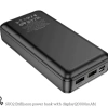 Pin sạc dự phòng trong suốt HOCO 20.000mAh Sạc nhanh đèn LED hỗ trợ nhiều thiết bị dung lượng lớn 8