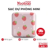 Pin sạc dự phòng Yoobao M4 mini 10.000mAh Li-Polymer 2 đầu vào 2 đầu ra - Giá 290k 4