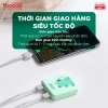 Pin sạc dự phòng Yoobao M4 mini 10.000mAh Li-Polymer 2 đầu vào 2 đầu ra - Giá 290k 5