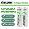 Pin sạc Energizer chính hãng 4 khe AA 2.450mAh/AAA 900mAh Ni-MH - Tiết kiệm 2