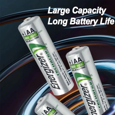 Pin sạc Energizer chính hãng 4 khe AA 2.450mAh/AAA 900mAh Ni-MH - Tiết kiệm 5