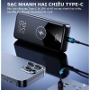 Pin Sạc Gutek GT229 100W 30.000mAh/20.000mAh, dung lượng lớn tích hợp dây cáp, sạc nhanh cho điện thoại - 249.000₫ 8