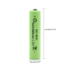 Pin sạc NI-MH AA 1.2V 3.000mAh AAA 1.800mAh 4/8 viên – Micrô, đèn pin, giá 72.000đ 4