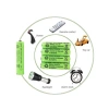 Pin sạc NI-MH AA 1.2V 3.000mAh AAA 1.800mAh 4/8 viên – Micrô, đèn pin, giá 72.000đ 6