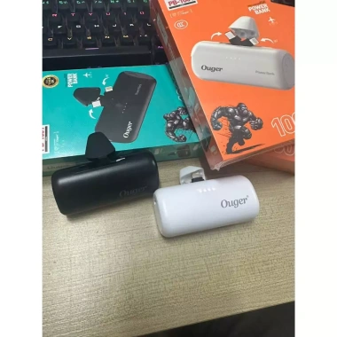 Pin sạc OUGER PB1.001 10.000mAh, 2 cổng iPhone/Type‑C, 15W, giắc đuôi, 195.000₫ 4