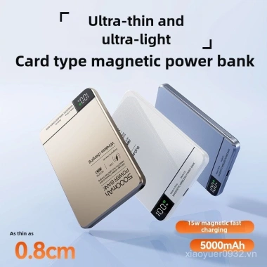 Pin sạc từ tính siêu mỏng PD20 20W sạc nhanh, dung lượng lớn, tương thích Apple, 778.763₫ 2