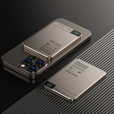 Pin sạc từ tính siêu mỏng PD20 20W sạc nhanh, dung lượng lớn, tương thích Apple, 778.763₫ 10