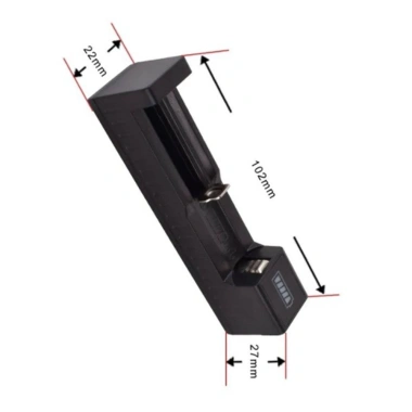 Pin Sạc USB GENENIC 18.650 - Li-ion An Toàn, Tự Động Dừng, Đế Sạc Thông Minh, 36.850 VND