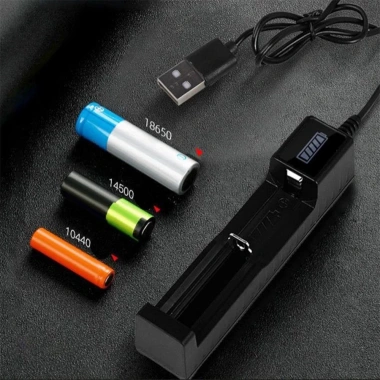 Pin Sạc USB GENENIC 18.650 - Li-ion An Toàn, Tự Động Dừng, Đế Sạc Thông Minh, 36.850 VND