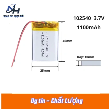 Pin Tai Nghe 3.7V 30-10.000mAh Mạch Bảo Vệ cho Tai Nghe, Đồng Hồ, Dock Sạc Không Dây 6