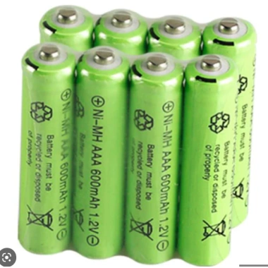 Pin tiểu AAA 1.2V 600mAh sạc 300+ lần - cho xe điều khiển, máy ảnh, đồng hồ, két sắt - 35.000 VND 2