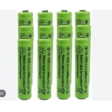 Pin tiểu AAA 1.2V 600mAh sạc 300+ lần - cho xe điều khiển, máy ảnh, đồng hồ, két sắt - 35.000 VND 3