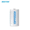 Pin trung sạc Beston 4.000mAh vỉ 2 pin cỡ C cho thiết bị gia đình điện tử - Giá 110.000đ 2