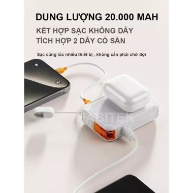 PKMALL Củ Sạc Nhanh Dự Phòng 10.000/20.000 mAh - Sạc Siêu Tốc, Giá Ưu Đãi 459.000 5