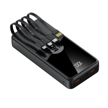 PKMALL Sạc dự phòng 50.000mAh 100W nhanh, tích hợp dây sạc, pin dung lượng lớn SP1 - Giá ưu đãi 175k 4
