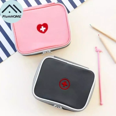 PlumHOME Túi Y tế Khẩn Cấp Di Động - Hộp Sơ Cứu Cho Gia Đình, Cắm Trại & Du Ngoài