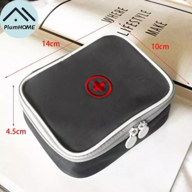 PlumHOME Túi Y tế Khẩn Cấp Di Động - Hộp Sơ Cứu Cho Gia Đình, Cắm Trại & Du Ngoài 4 PlumHOME Túi Y tế Khẩn Cấp Di Động - Hộp Sơ Cứu Cho Gia Đình, Cắm Trại & Du Ngoài 4