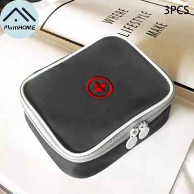 PlumHOME Túi Y tế Khẩn Cấp Di Động - Hộp Sơ Cứu Cho Gia Đình, Cắm Trại & Du Ngoài